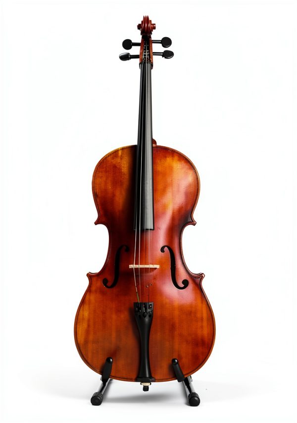 Cello Musical Instrument Maple Wood Handmade-2
