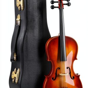 Mini Wooden Cello Model for Home Decor-0