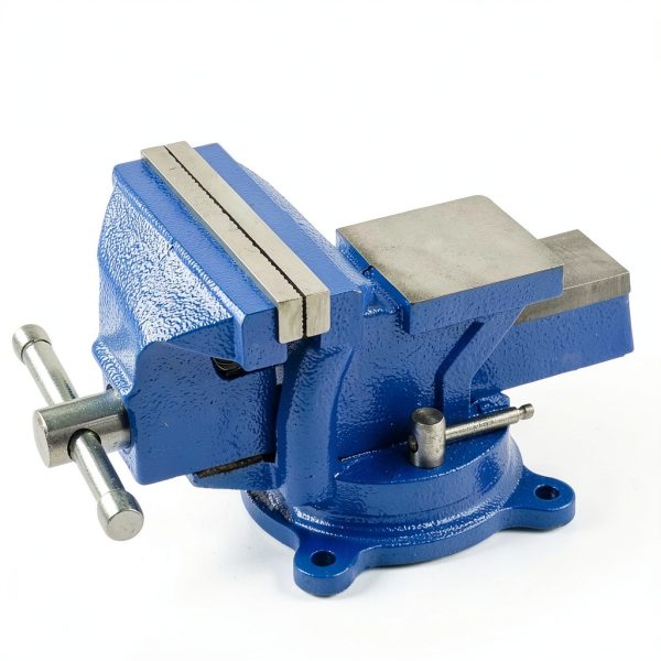 Heavy Duty Bench Vise WFLNHB Alloy Steel Blue 6in-4