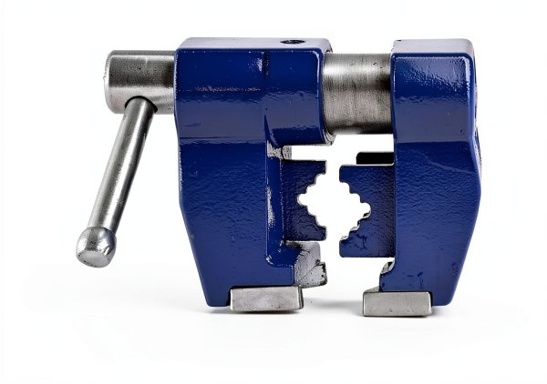 Yost Tools Bench Vise Cast Iron Double Jaw Hand Powered-5