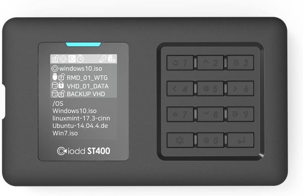 iodd ST400 External Hard Drive 2TB USB-C-1