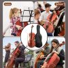 Full Size Acoustic Cello PYY Maple Spruce Design-6