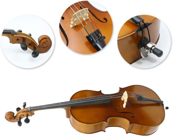 Xiangzi 1/8 Cello Maple Back Professional Student-5