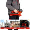 ALWALKEE Bench Vise Red Industrial Alloy Steel Pipe Tool-2