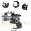 ZGJDYSM Bench Vise Iron 6in Heavy Duty Black-2