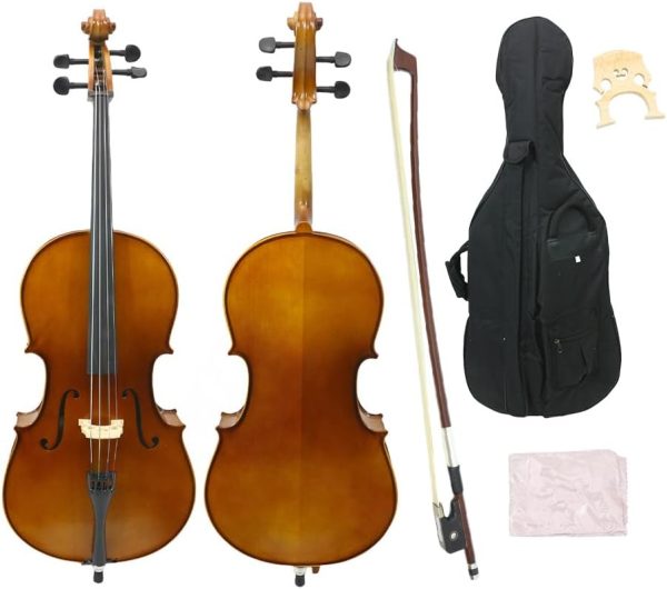 Xiangzi 1/8 Cello Maple Back Professional Student-0