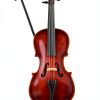 Tbest Acoustic Cello Handmade Craftwork Musical Instrument-5