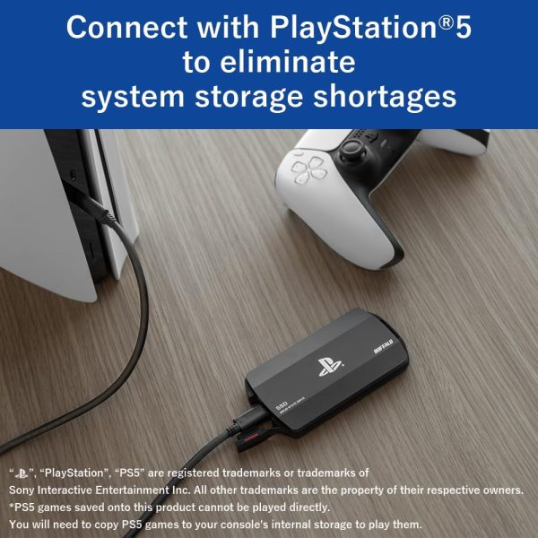 Buffalo SSD-PHO Portable SSD Drive 4TB External SSD-1