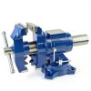 Yost Tools Bench Vise Cast Iron Double Jaw Hand Powered-1