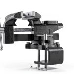 ZGJDYSM Bench Vise Iron 6in Heavy Duty Black-0