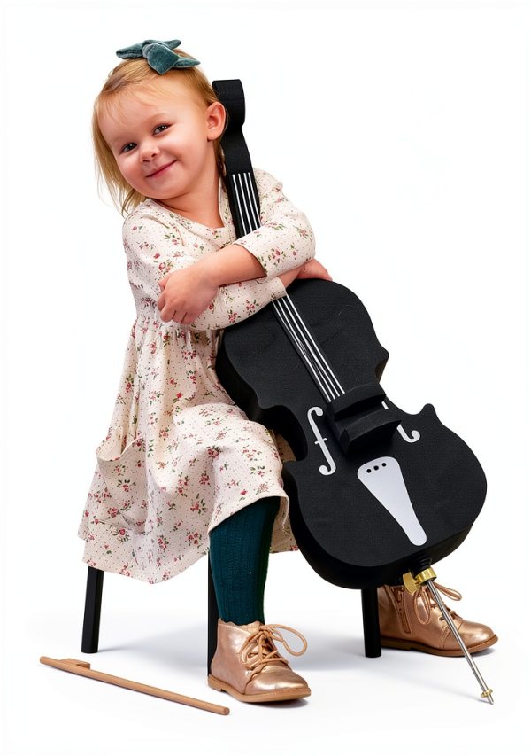 Kids Foam Cello Musical Instrument Toy-1