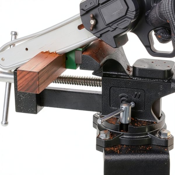 ZGJDYSM Bench Vise Iron 6in Heavy Duty Black-4
