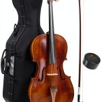Cello Musical Instrument 4/4CCO-300 Maple Spruce-0