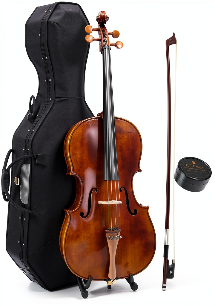 Cello Musical Instrument 4/4CCO-300 in a music room
