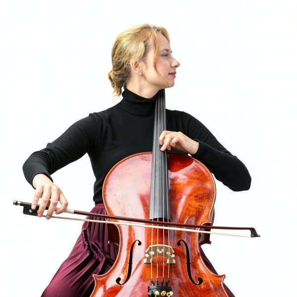 Cello Musical Instrument 4/4CCO-300 Maple Spruce-8