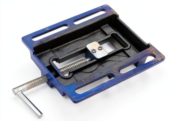 Nagpew Drill Press Vise 4 Inch Blue Industrial Steel-3