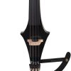 CECO Electric Cello 4/4 Black Full Size Maple Body-1
