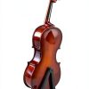 Mini Wooden Cello Model for Home Decor-8