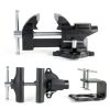 ZGJDYSM Bench Vise Iron 6in Heavy Duty Black-5