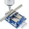 Nagpew Drill Press Vise 4 Inch Blue Industrial Steel-4