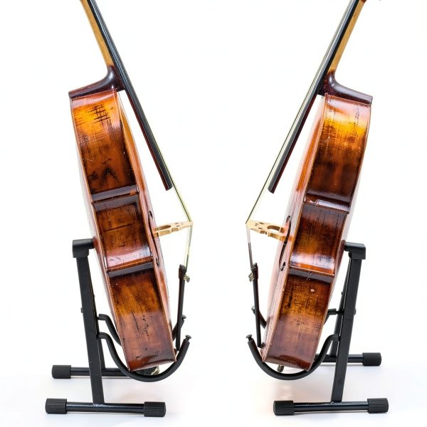 Cello Musical Instrument Maple Wood Handmade-4