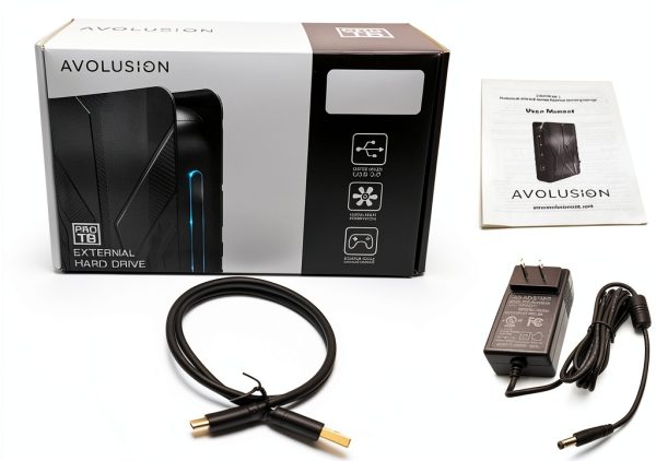 3TB External Hard Drive Avolusion USB 3.0 Gaming-5