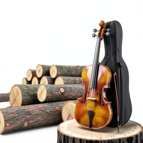 Harmony Acoustic Cello Maple Basswood Size Adult-2