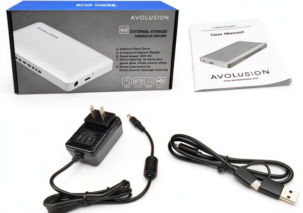 Avolusion M3-WH-2TB-XF 2TB External Hard Drive for PC-5