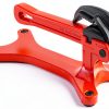 ALWALKEE Bench Vise Red Industrial Alloy Steel Pipe Tool-0