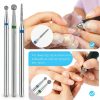 Cuticle Drill Bits Difenni Carbide Diamond Set-1