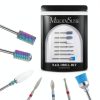 MelodySusie 7‑Piece Tungsten Carbide & Ceramic Nail Drill Bits Set-0