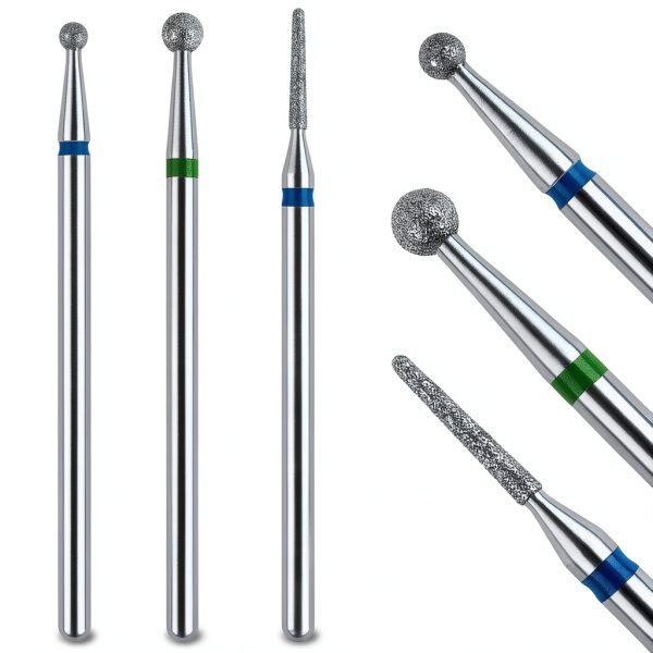 Cuticle Drill Bits Difenni Carbide Diamond Set-0