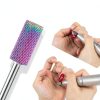 MelodySusie 7‑Piece Tungsten Carbide & Ceramic Nail Drill Bits Set-8