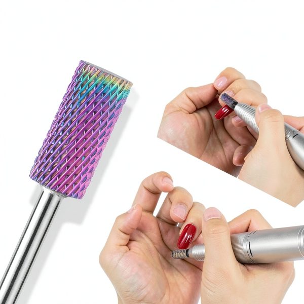 MelodySusie 7‑Piece Tungsten Carbide & Ceramic Nail Drill Bits Set-8