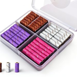 Lumcrissy Aluminum Oxide Sanding Bands for Nail Drill-0