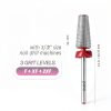 Beauticom 5-in-1 Nail Drill Bit Fine Grit Silver Medium Size-1