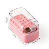 Sotong 2 in 1 Nail Drill Bit Holder and Cleaner Brush Pink YD-02-1