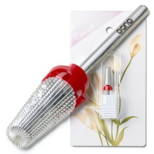 Beauticom 5-in-1 Nail Drill Bit Fine Grit Silver Medium Size-0
