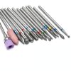ERUIKA 14-Piece Nail Drill Bit Set Diamond Tungsten Carbide with-1