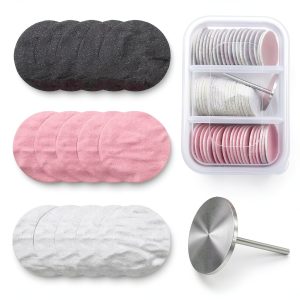 MelodySusie Nail Drill Sandpaper Set 80pcs Coarse Medium Fine Grits-0