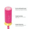 Crystal Top Barrel Nail Drill Bit Pink Blossom-2