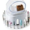 Sotong Bai-Drill 2-in-1 Nail Bit Holder with Cleaner Brush and White-5