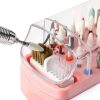 Sotong 2 in 1 Nail Drill Bit Holder and Cleaner Brush Pink YD-02-3