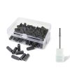 Lavinda Nail Drill Sanding Bands Mini Set 80-240 Grit Multiple Colors-7