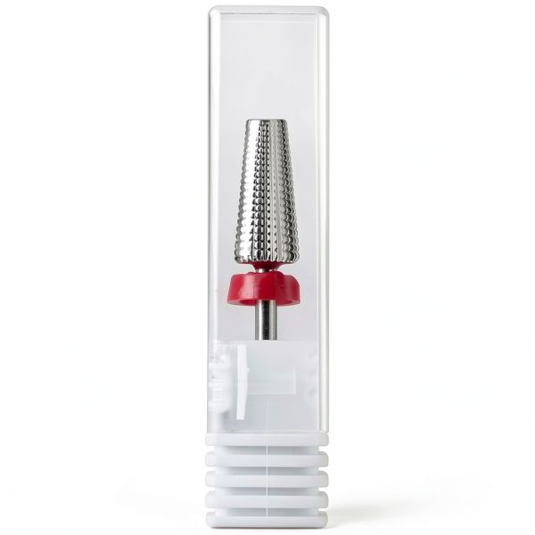 Beauticom 5-in-1 Nail Drill Bit Fine Grit Silver Medium Size-7