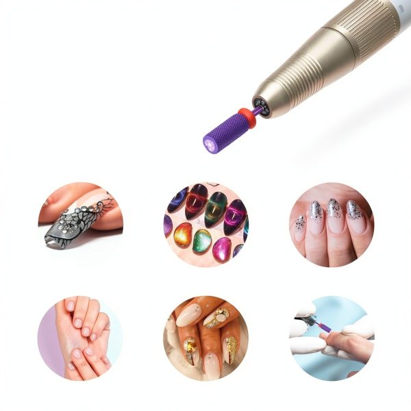 Tungsten Carbide Nail Drill Bit MelodySusie Purple Fine 3/32-6