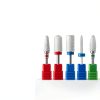 MelodySusie Ceramic Nail Drill Bits 5‑Piece Premium Multi‑Function Set-1