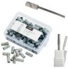 C12rtive 3mm Nail Sanding Bands Set 100pcs #150 Grit Mandrel Bit-6