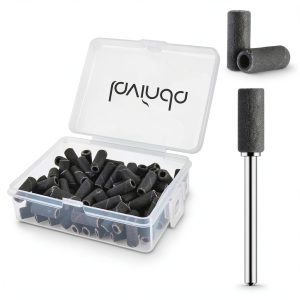 Lavinda Nail Drill Sanding Bands Mini Set 80-240 Grit Multiple Colors-0