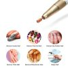 MelodySusie Smooth Top Carbide Nail Drill Bit Fine Rose Gold 3/32-6
